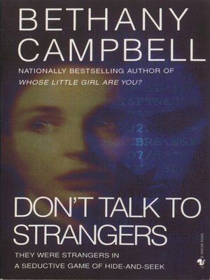 cover image of Don't Talk to Strangers